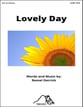 Lovely Day SA choral sheet music cover